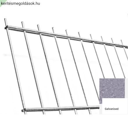 2D horganyzott kerítéspanel 123cm